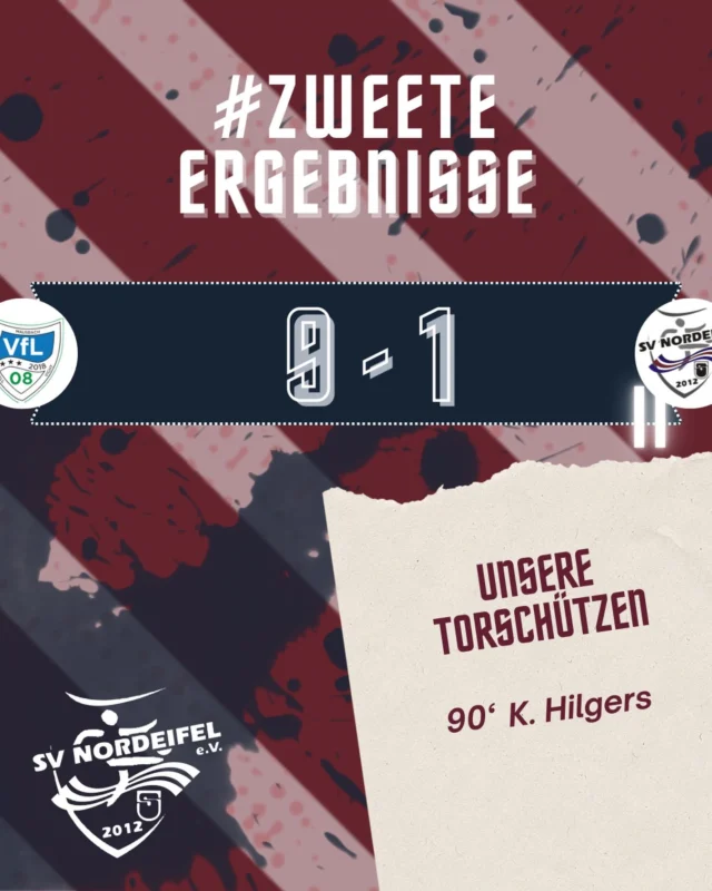 Immerhin konnte @karl_hilgers in seinem letzten Spiel noch einmal treffen. ⚽️